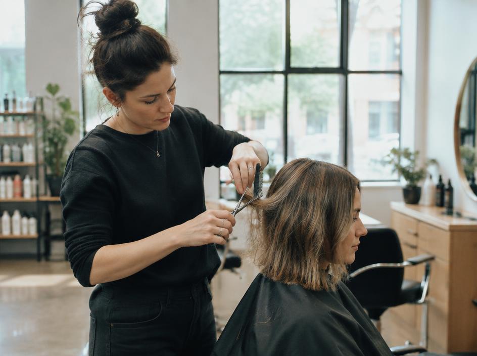 Hair Salons professional at work