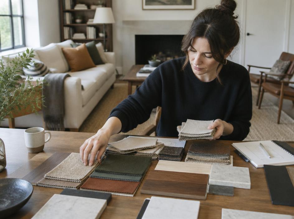 Interior Design professional at work