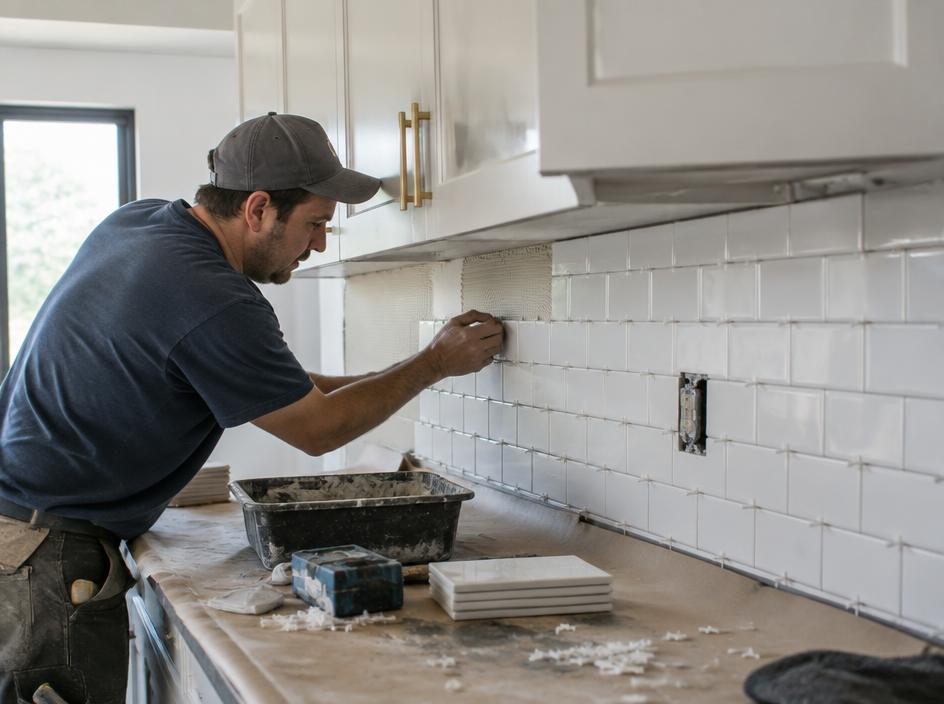 Kitchen & Bath professional at work
