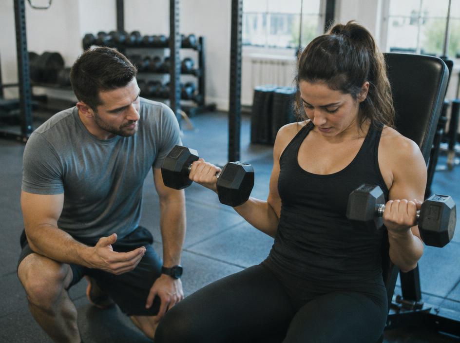 Personal Training professional at work